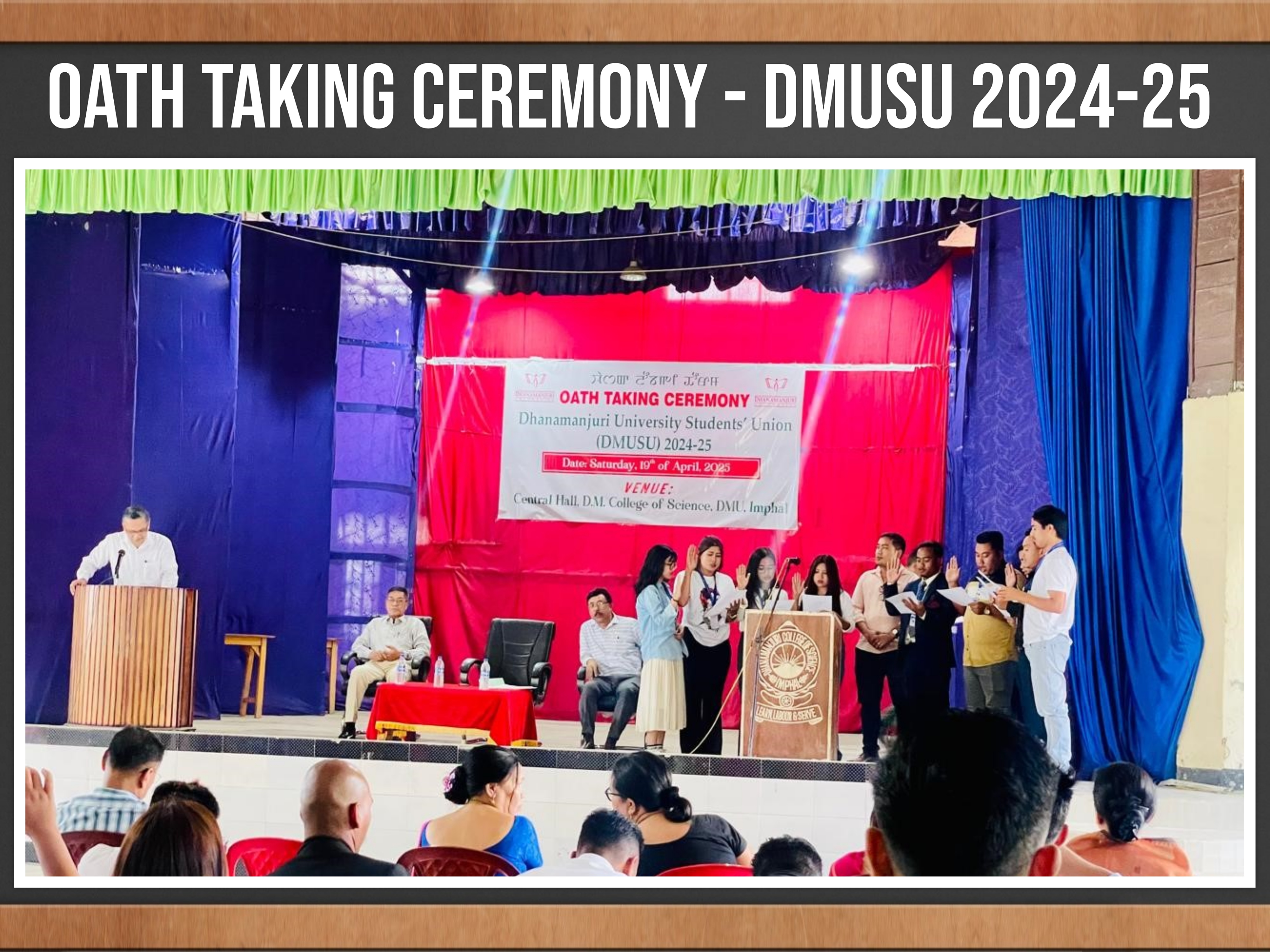 DMUSU OATH TAKING